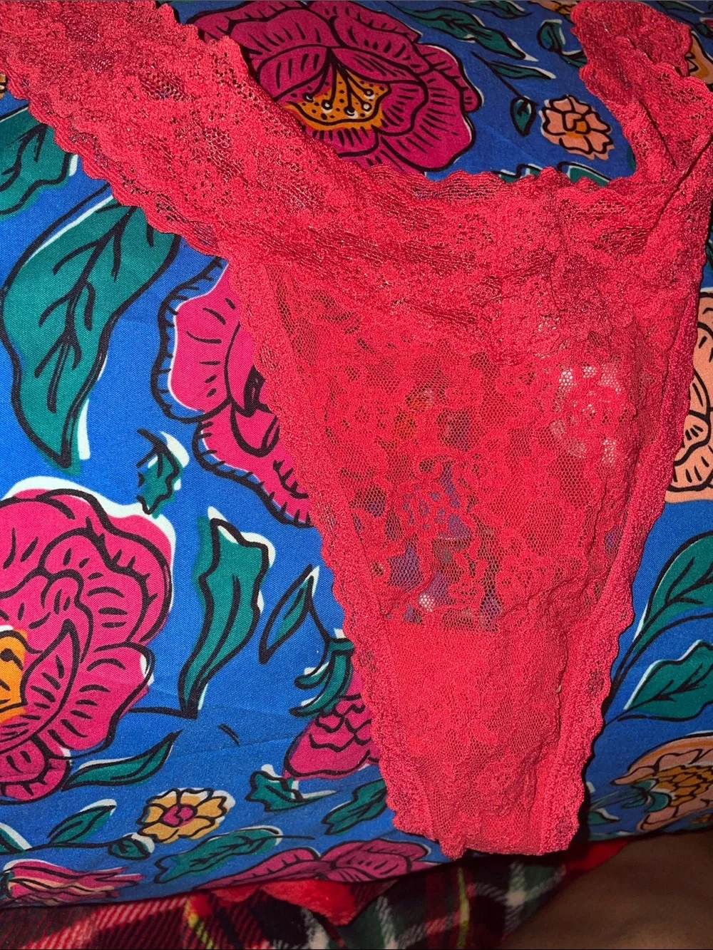 Red Bell Thong- Well Worn